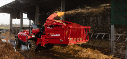 Teagle Tomahawk Straw Blower | Model 6100H | Max Oil Flow Rate 75 L/Min | Horsepower 70 HP | For Skid Steers, Compact Loaders & Tractors