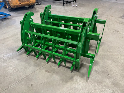 Top Dog Attachments Granite Grapple | Width 54"-84" | Horsepower19 to 75 HP | John Deere Quick Attach | For Tractor