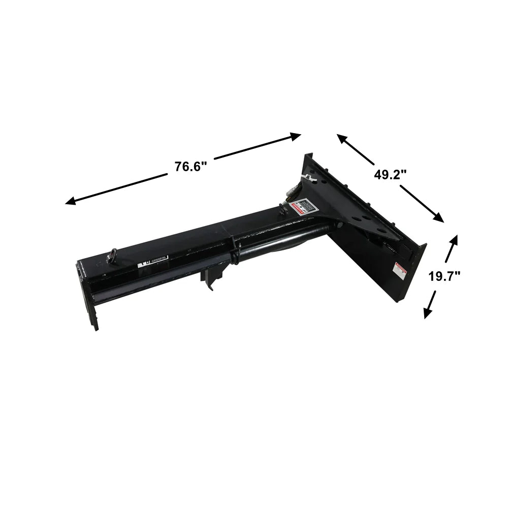 Landy Attachments 25-Ton Heavy Duty Inverted Log Splitter | Total Length 76.5" | 16 GPM | 22 HP | For Skid Steers, ATVs, UTVs & Tractors
