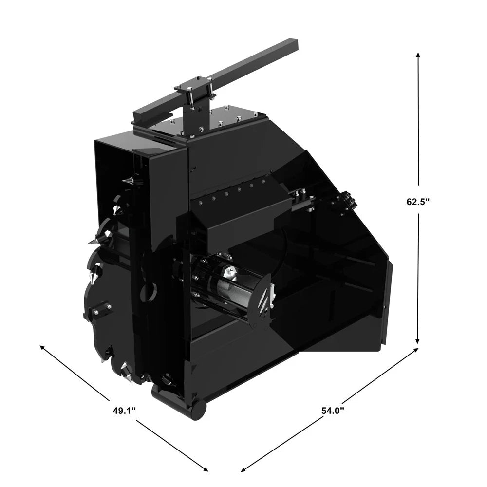 Landy Attachment Wheel Saw | Overall Width 53.5" | 15–30 GPM | For Skid Steers