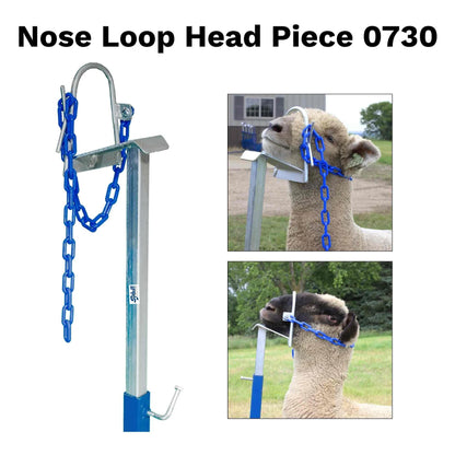 Sydell Nose Loop Head Piece For Sheep & Goats | #0730 / #0730-H | Nose Loop | For Fitting Stand