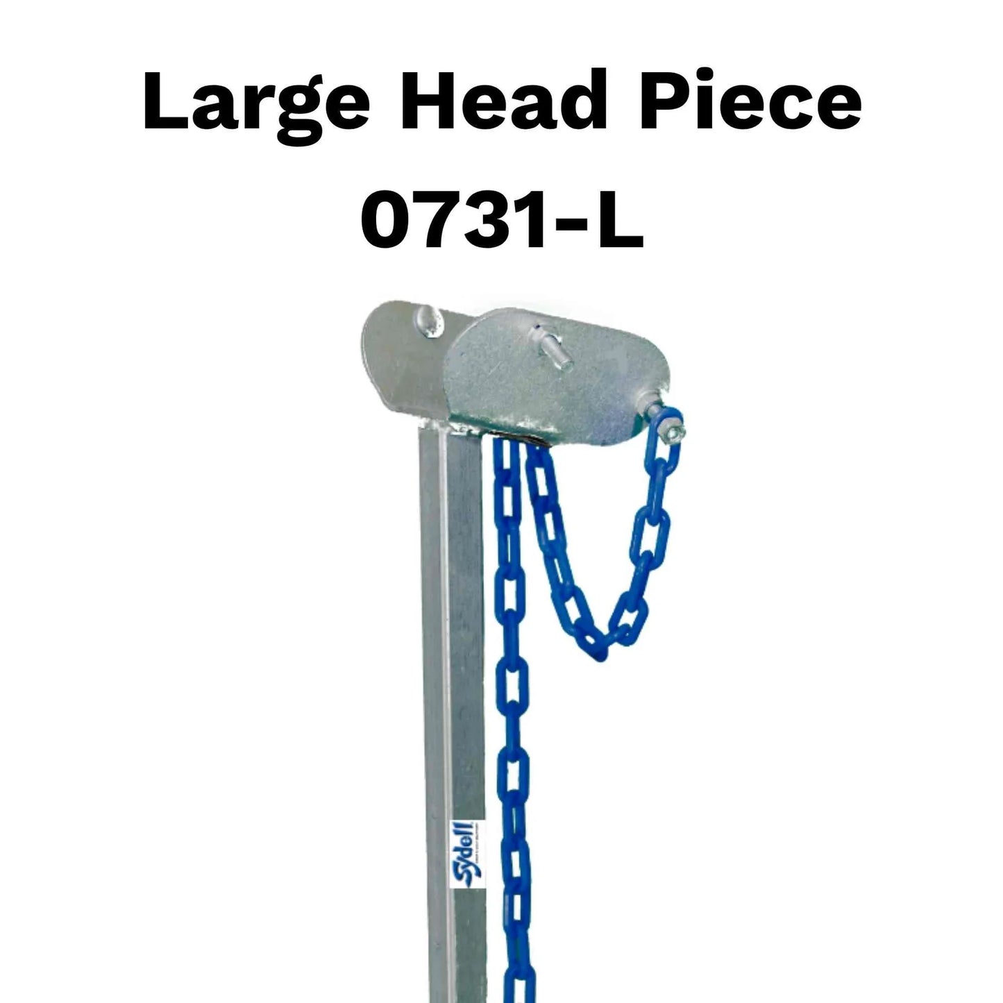 Sydell Large Head Piece | #0731-L | 110+ lbs Stock | Chain Kit Included | For Sheep & Goat Handling
