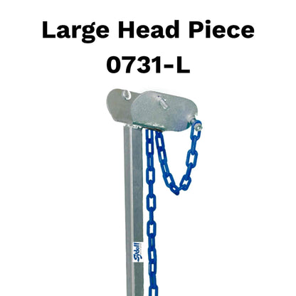 Sydell Large Head Piece | #0731-L | 110+ lbs Stock | Chain Kit Included | For Sheep & Goat Handling