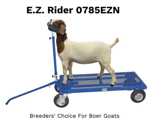 Sydell E.Z. Rider Wash Cart | #0785ERN | Smooth-Rolling | For Sheep & Goat Transport Cart