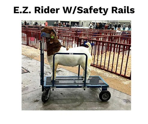 Sydell E.Z. Rider Wash Cart | #0785ERN | Smooth-Rolling | For Sheep & Goat Transport Cart
