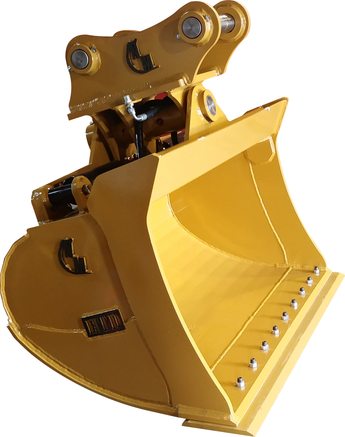 NM Attachments Ditching Bucket Hydraulic Tilt | Model HTD Series | 36"-60" Attachment Size | For Excavator