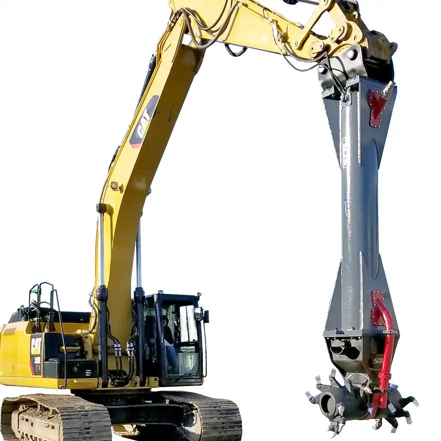RockZone Soil & Dirt Mixer | Model MXR-D30 LH | Drum Width 53" | 25 To 42 Tons | For Excavator