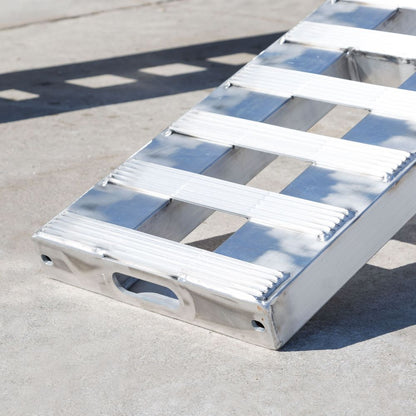 Heavy Duty Ramps Heavy Equipment Loading Ramps | Model 08-15-072-05-S | Size 6' L x 15" W | Capacity 8,000 lb. Per Axle | Horsepower 23 HP | For loading Heavy Machineries