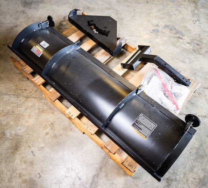 Swisher Rolled Plow Blade | Model 2850-B | 62" Width | Heavy-Duty, Adjustable Snow and Dirt Blade | Horsepower 15 To 20 HP | For UTVs & ATVs