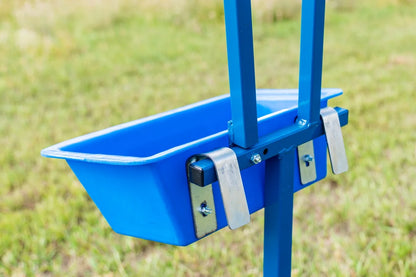 Sydell Hydraulic Stand With 0735 Milking Stanchion | #0781 | 20" x 48" Deck | For Sheep & Goat