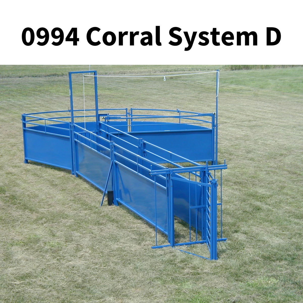 Sydell Complete Corral Working System D | #0994 | 26'9" x 10'5" | For Sheep & Goat Handling System