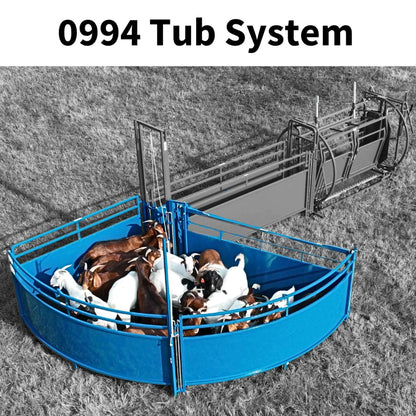 Sydell Tub Only | #0994TUB | 10'5" L x 7'1" W | For Sheep & Goat Handling Corral Systems