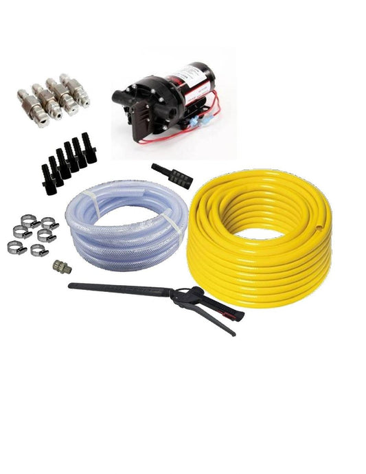 MWE Soft Wash 12-Volt Kit | Flow Rate 5.3 GPM | Pump 60 & 100 PSI