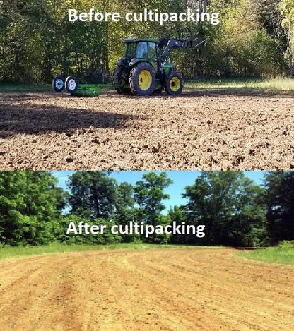 Ripping It Outdoors 10' Cultipacker | Width 120" | 40–60+ HP | 3-Point OR Pull Type OR Quick Attach | For Tractors