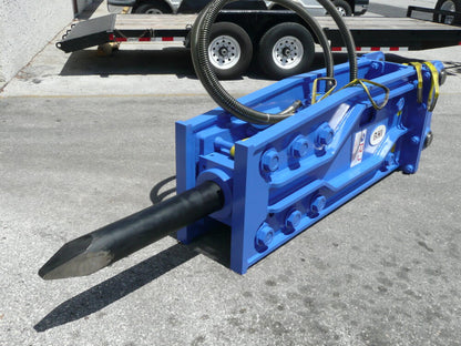 HydroRam HK Series Excavator Hydraulic Hammers | Tool Diameter 3.94" - 7.09" | For 11-71.5 Ton Excavators