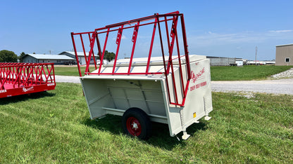 Apache Equipment 70 Creep/Self Feeder | Length 8' | Capacity 70 Bushel | Portable & Skid | For Daily Feeding Pressure