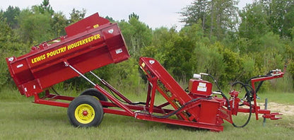 Lewis Brothers Chicken Housekeeper | Models DB Series | Width 69 Inches | Capacity 112 To 215 Cu Ft | PTO-Powered | Horsepower 40 To 90 HP | For Tractor