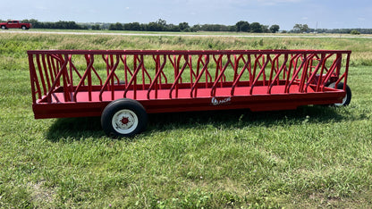 Apache Equipment 20' Narrow Feeder Wagon | Length 20' | Single‑Axle | For Livestock Feeding