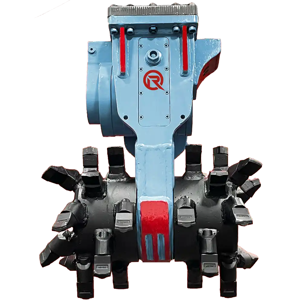 RockZone Soil & Dirt Mixer | Model MXR-G5 Mixer | Mixing Width 25" | 30hp | 2.5 To 6 Tons | 15 To 25 GPM | For Mini Excavators, Skid Steer & Backhoes