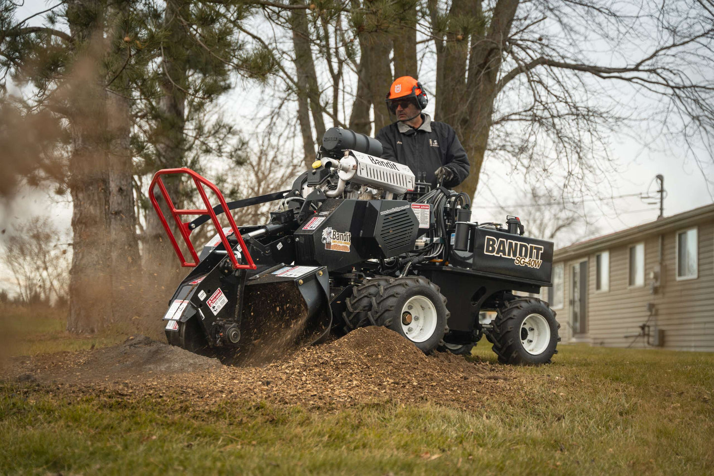 2025 Bandit Stump Grinder | Model SG-40W | Width 33" inches | Engine Horsepower 38 HP