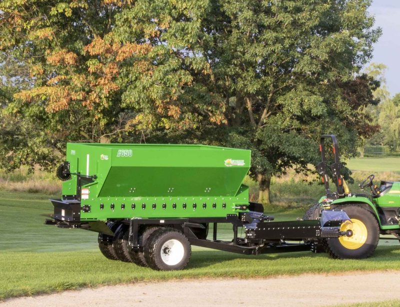 TurfTime Topdresser-Material Handler | Model FX650 Material Spreader TurfTime Topdresser-Material Handler | Model FX650 Material Spreader