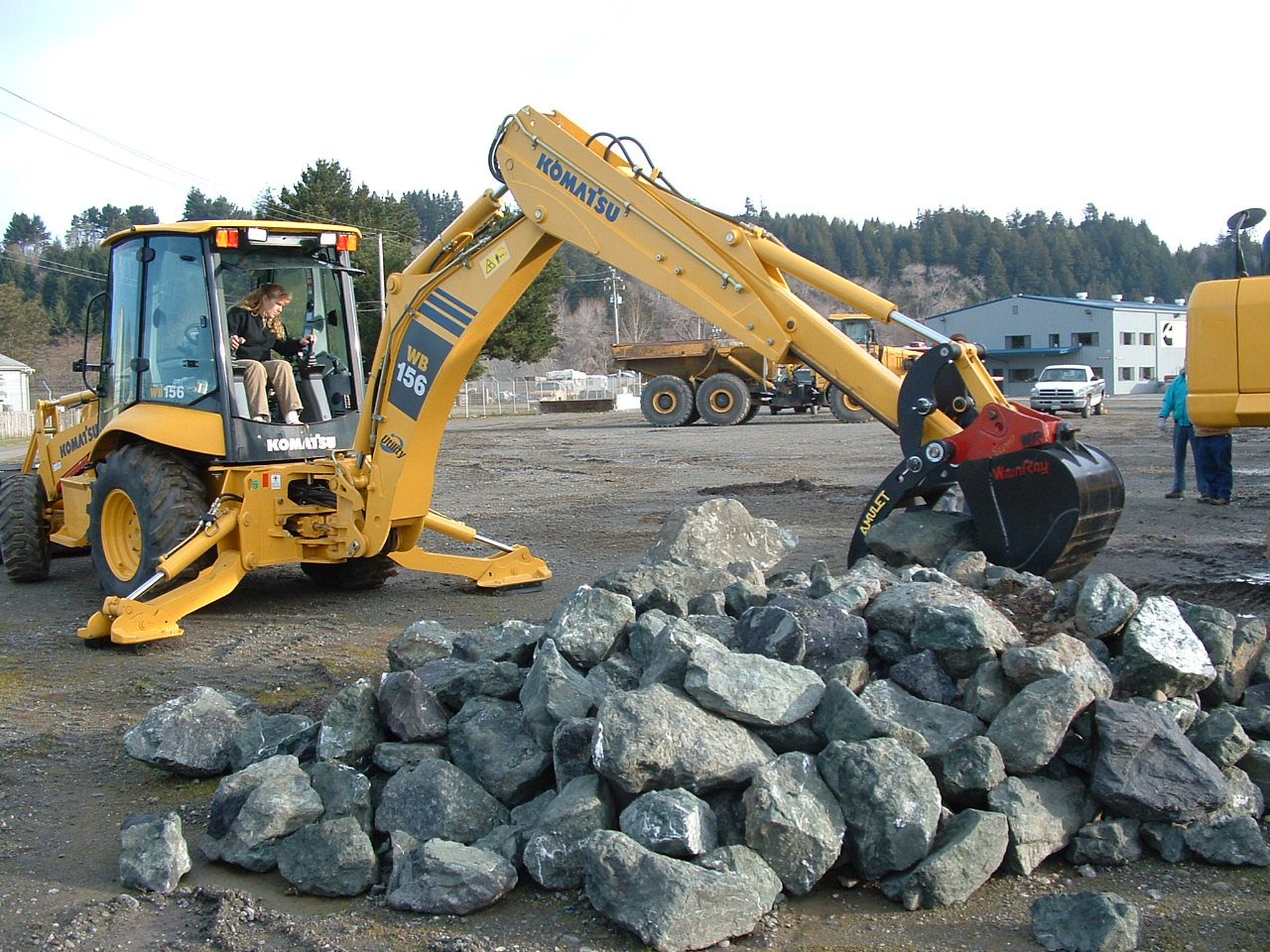 Amulet HOECLAMP Mechanical Full-Motion Thumb | Model CH150 | 1.25" Arm | Machine Size 14-24 Tons | For Excavator & Backhoe