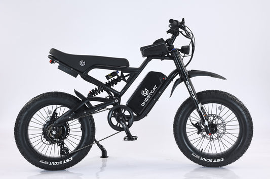 GhostCat F3X.2 All-Terrain Fat Tire Electric Bike | 1500W Motor | 52V/25Ah Battery | 35 MPH Top Speed | 25-50 Miles Range | For Off-Road Adventures & Dual Sport Enthusiasts