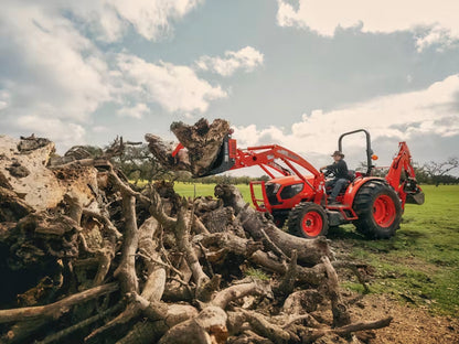 KIOTI | Manual Tractor with Loader | DK5020 | 62.8" Width | 50.3 HP | For Agricultural and Landscaping Tasks