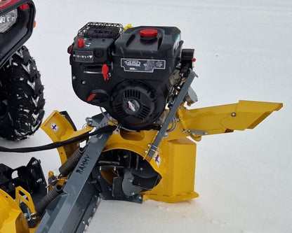 Rammy Thrower Plow ATV (Plow + Snow Thrower Combo) | Working Width 46" | Snow Throwing Distance 49' | Tank Volume 3.0L | Horsepower 9.5 HP | For ATVs