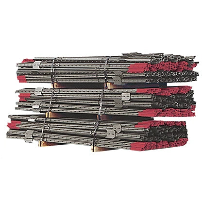 Hutchison HW Studded T-Post | 1.33 lb/ft | Lengths 5' To 8' | Rail Steel | For Farm & Fence Applications