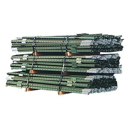 Hutchison HW Studded T-Post | 1.33 lb/ft | Lengths 5' To 8' | Rail Steel | For Farm & Fence Applications