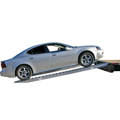 Heavy Duty Ramps Aluminum Equipment Loading Ramps | Model 10-14-090-02-S | Size 7' 6