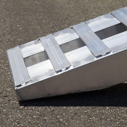 Heavy Duty Ramps Heavy Equipment Loading Ramps | Model 10-16-120-02-S | Size 10' L x 16" W | Capacity 10,000 lb Per Axle | 23 HP | 0 To 25 GPM | For Skid Steers & Tractors