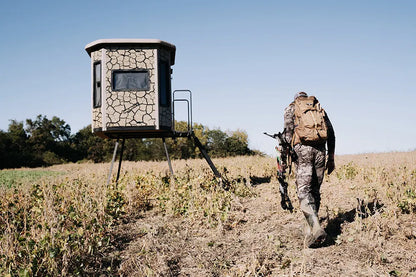 Muddy | Bull XL Steel Box Blind | MUD-BBBST5000 | 6ft Wide x 6.5ft Tall | Therma-Tek Insulated | Heavy-Duty Steel Construction | Thermal, Scent & Noise Control | For Hunting & Outdoor Concealment