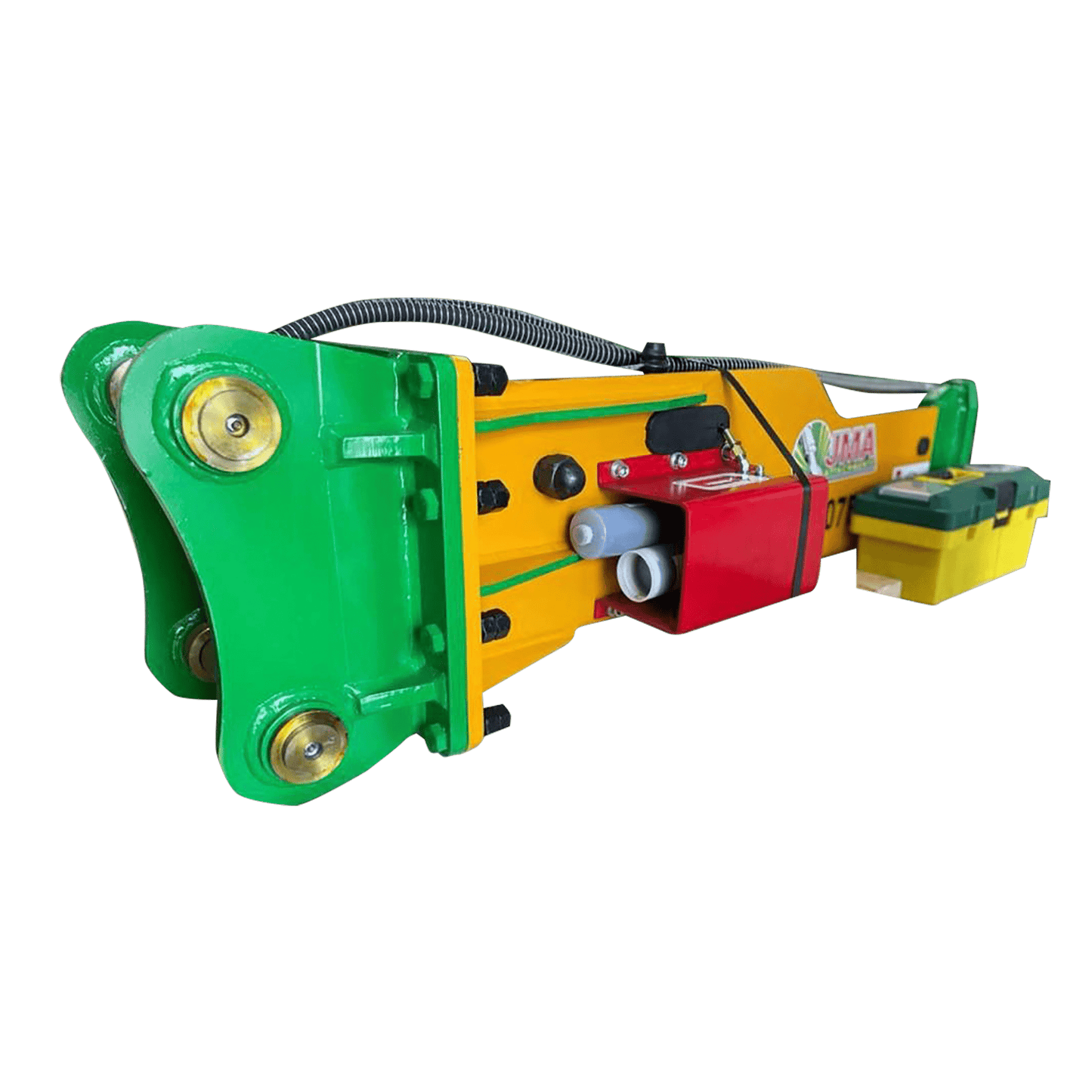 JMA Attachments Hydraulic Hammer | Model JMA-307 EBH | Energy Class 1,000 Joules | For 7 – 10 Tons Mini Excavators & Backhoe Loaders