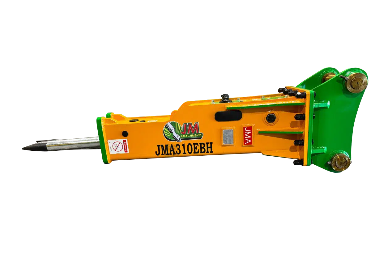 JMA Attachments Hydraulic Hammer | Model JMA-310 EBH | Energy Class 1,000 Joules | For 8 – 13 Tons Excavators