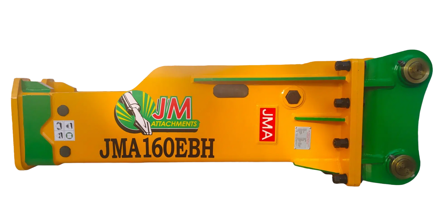 JMA Attachments Hydraulic Hammer | Model JMA-310 EBH | Energy Class 1,000 Joules | For 8 – 13 Tons Excavators