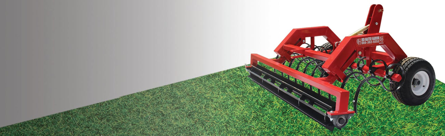 Red Master Harrow | Additional Equipment | Arena Enhancements | Compatible with 6ft–10ft Harrows | For Precision Footing Control