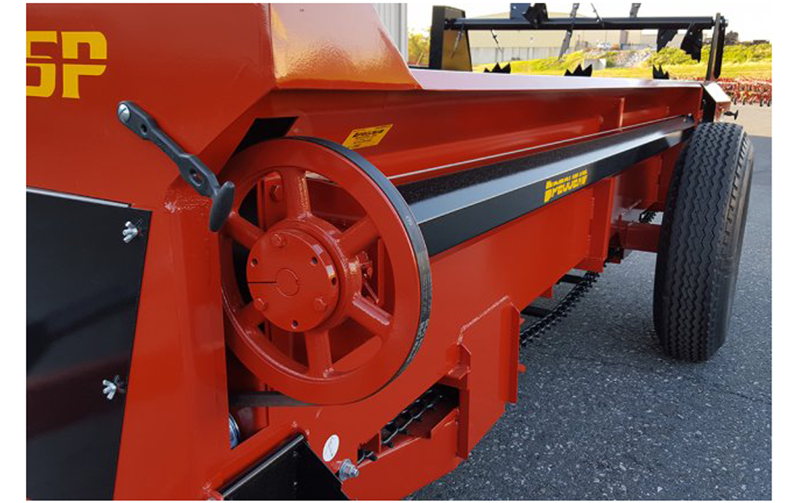 Pequea Large Manure Spreaders | Model MS-125P | Width 76" inches | T-Rod Apron Chain | For Tractors