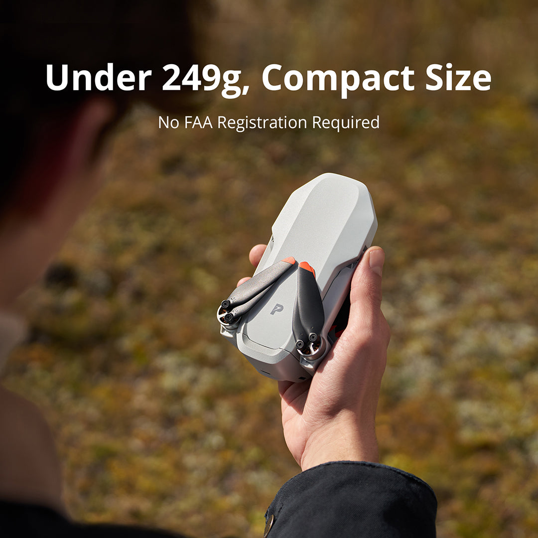 Potensic ATOM 2 Drone Expansion Kit | 8K Photo & 4K HDR Video & GPS AI Tracking | 32 Min Flight Time | 10 KM Transmission Range | For iOS 13+ & Android 7.0+