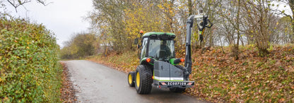 GreenTec Limb Trimmer High Reach | Model Scorpion-430 PLUS | Transport Width 7' 3" | Hybrid Arm System | For Skid Steers