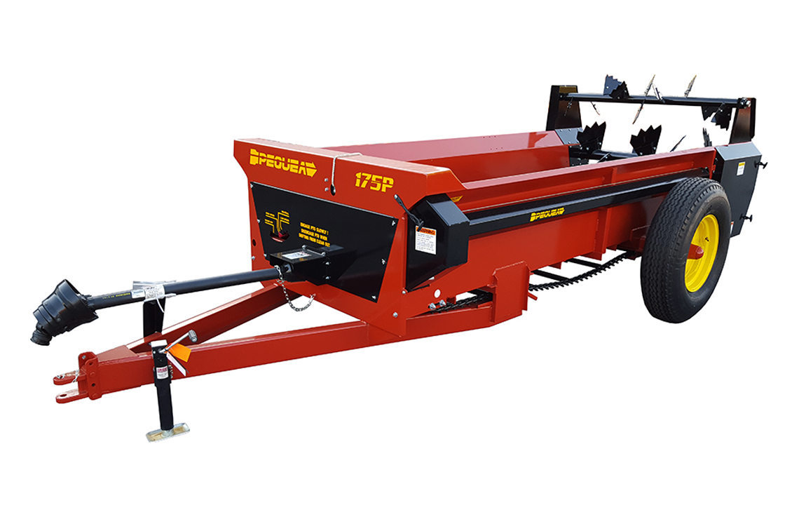 Pequea Large Manure Spreaders | Model MS-175P | Width 86" inches | 2-Speed Gearbox | For Tractors