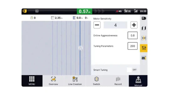 FJDynamics Auto Steer System | Model AT2 Lite | 10.8-inch Display Tablet | RTK Precision GNSS | 40 To 300+ HP | For Tractors & Agricultural Machinery