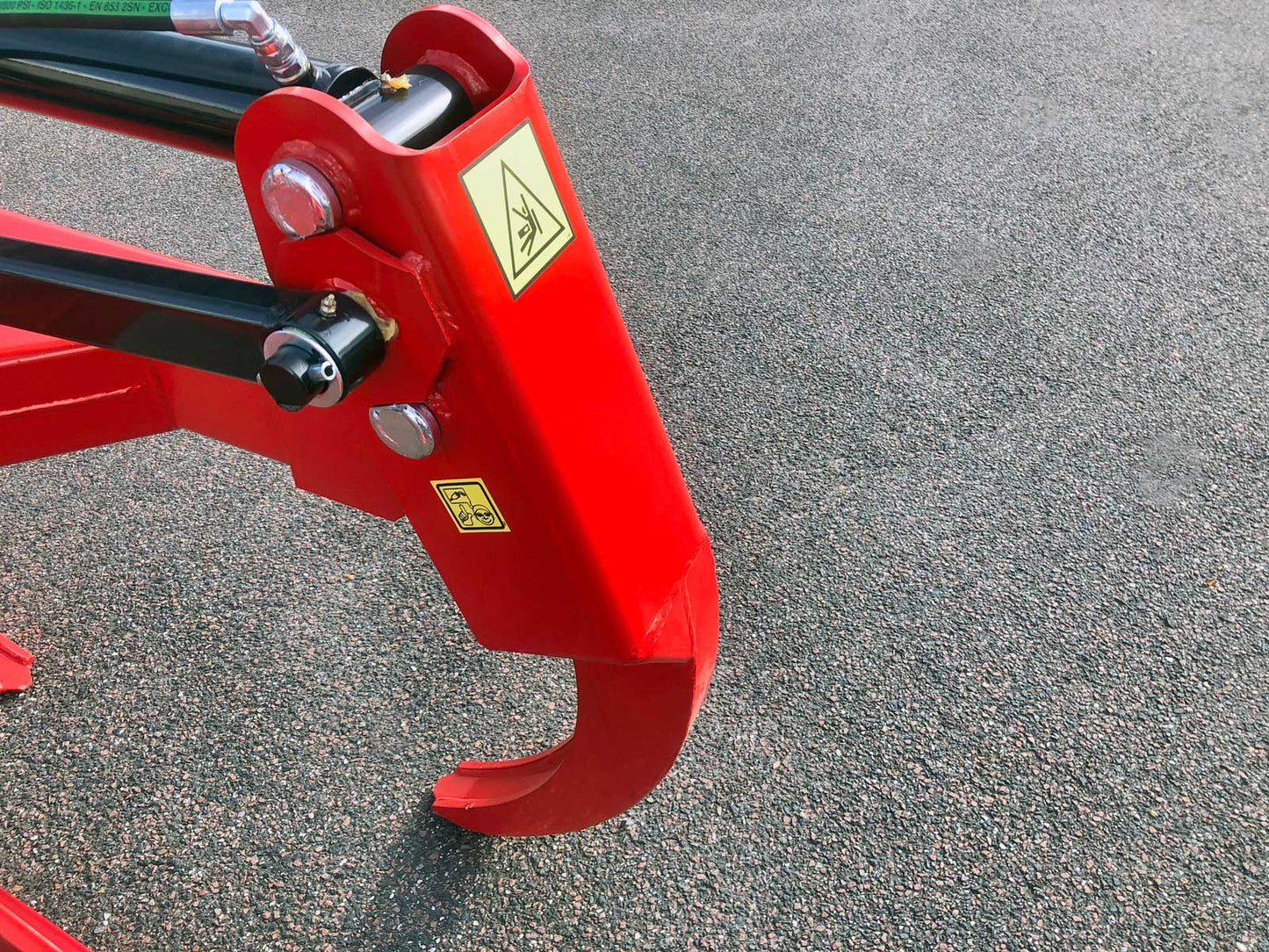 Fransgard 3-Point Hydraulic Forestry Grapple w/ PTO Winch | Model VHZ-2300 | Width 90" | 50-100 HP | For Tractors
