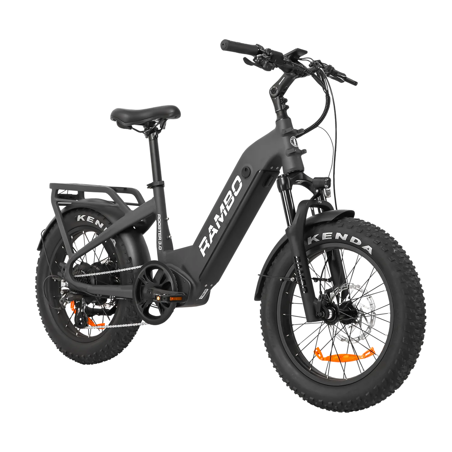 Rambo Rooster 3.0 | 750W Hub Motor | Maximum Speed Up-To 30 Mph | Load Capacity 300 Lbs