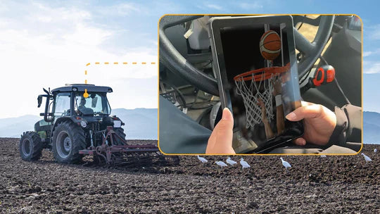 FJDynamics Auto Steer System | Model AT2 Lite | 10.8-inch Display Tablet | RTK Precision GNSS | 40 To 300+ HP | For Tractors & Agricultural Machinery