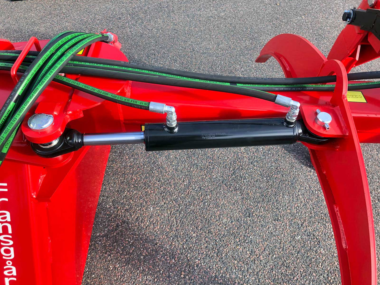 Fransgard 3-Point Hydraulic Forestry Grapple w/ PTO Winch | Model VHZ-2300 | Width 90" | 50-100 HP | For Tractors