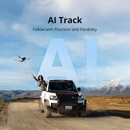 Potensic ATOM 2 Drone Expansion Kit | 8K Photo & 4K HDR Video & GPS AI Tracking | 32 Min Flight Time | 10 KM Transmission Range | For iOS 13+ & Android 7.0+