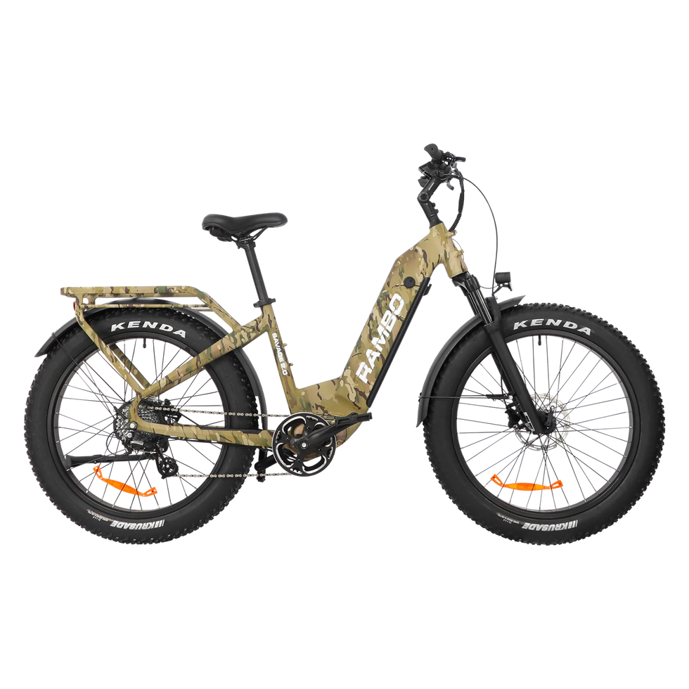 Rambo Rooster 3.0 | 750W Hub Motor | Maximum Speed Up-To 30 Mph | Load Capacity 300 Lbs