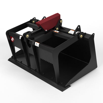 Top Dog Attachments Scrap Grapple | Heavy-Duty Material Handling | Width 60"-84" | Weight 842-996 lbs | Oil Flow Range 15-25 GPM | For Skid Steer